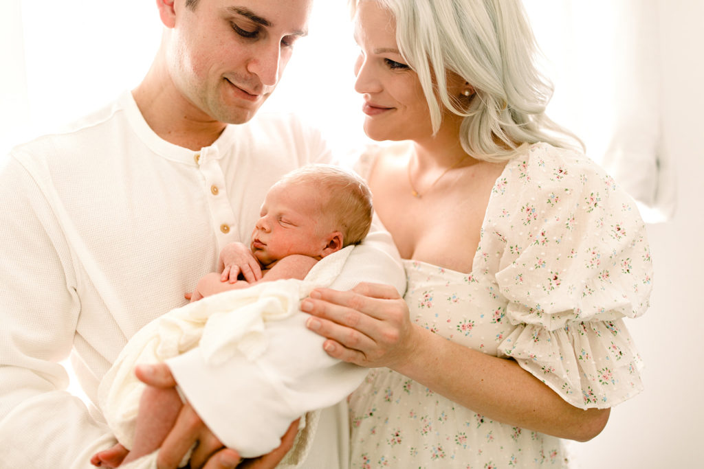 Newborn Photography Session with Sarah Stracuzzi Photographer in Palm Beach Florida