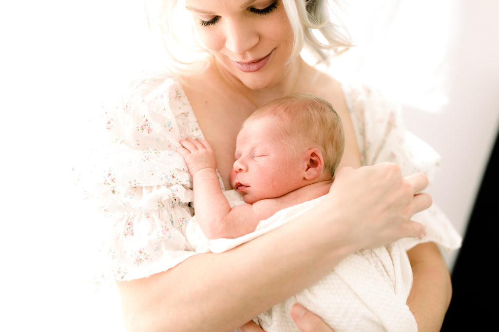 Newborn Photography Session with Sarah Stracuzzi Photographer in Palm Beach Florida