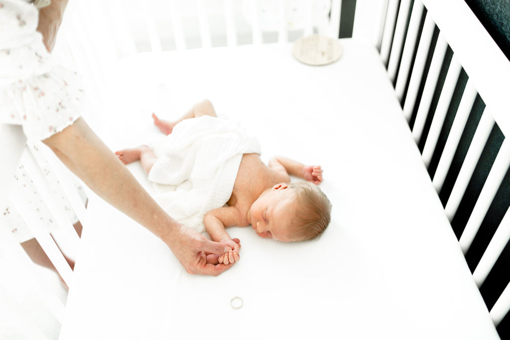 Newborn Photography Session with Sarah Stracuzzi Photographer in Palm Beach Florida