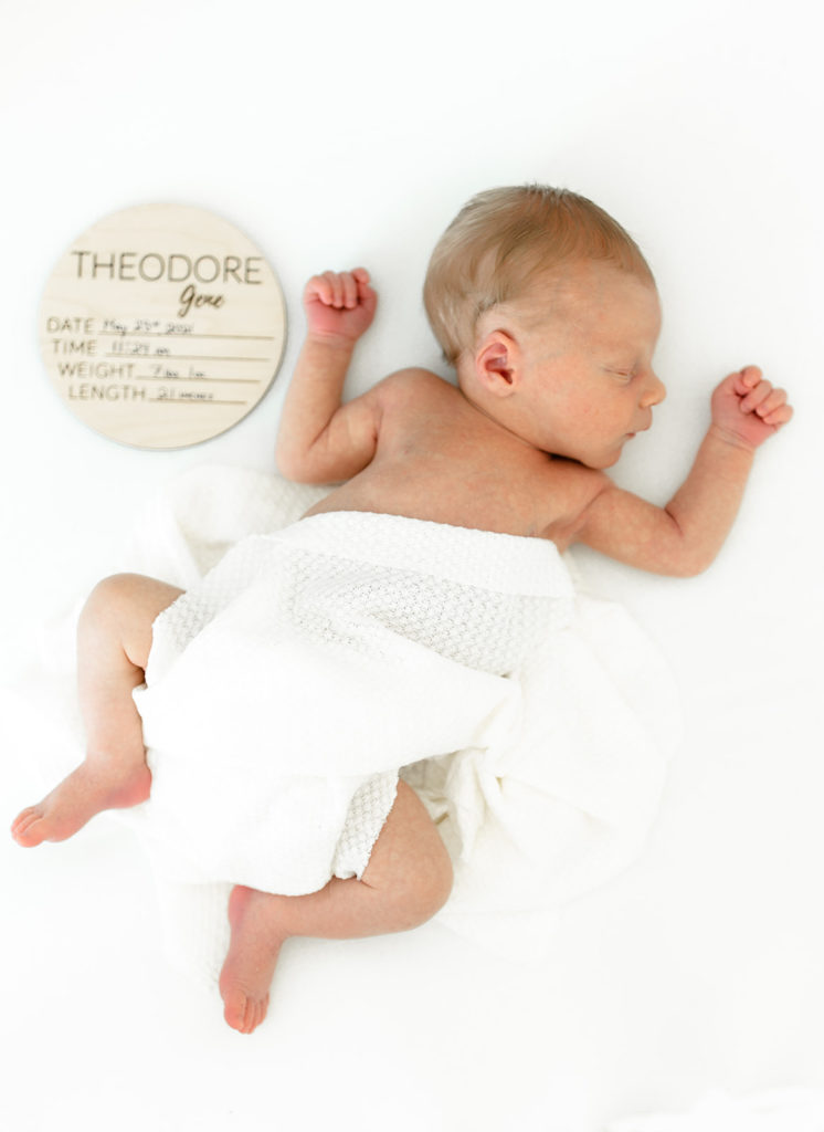 Newborn Photography Session with Sarah Stracuzzi Photographer in Palm Beach Florida