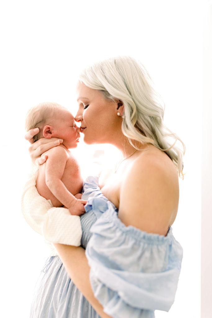 Newborn Photography Session with Sarah Stracuzzi Photographer in Palm Beach Florida