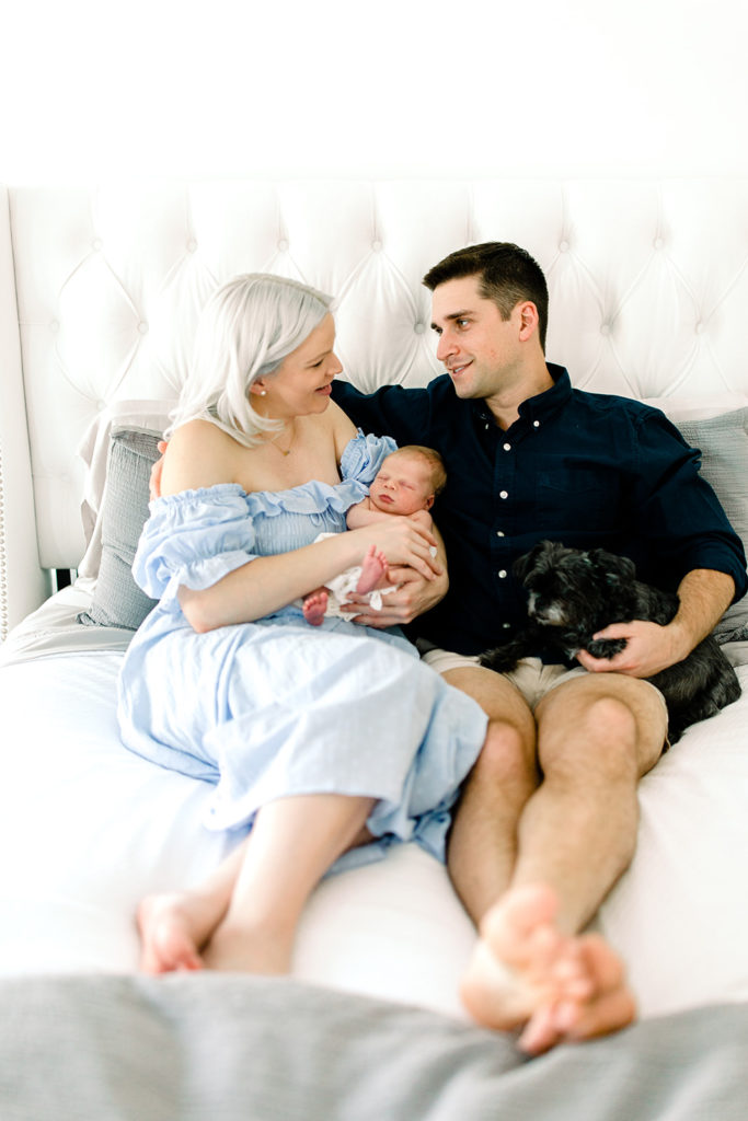 Newborn Photography Session with Sarah Stracuzzi Photographer in Palm Beach Florida