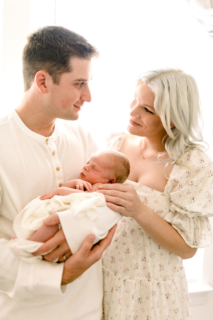 Newborn Photography Session with Sarah Stracuzzi Photographer in Palm Beach Florida