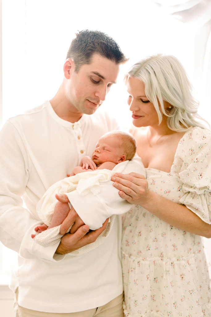 Newborn Photography Session with Sarah Stracuzzi Photographer in Palm Beach Florida