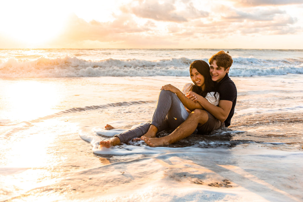 Senior Portrait Session at Juno Beach Pier by Sarah Stracuzzi Photography